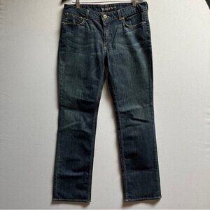 Vintage Banana Republic Premium Denim slim straight leg jeans Sz 14
